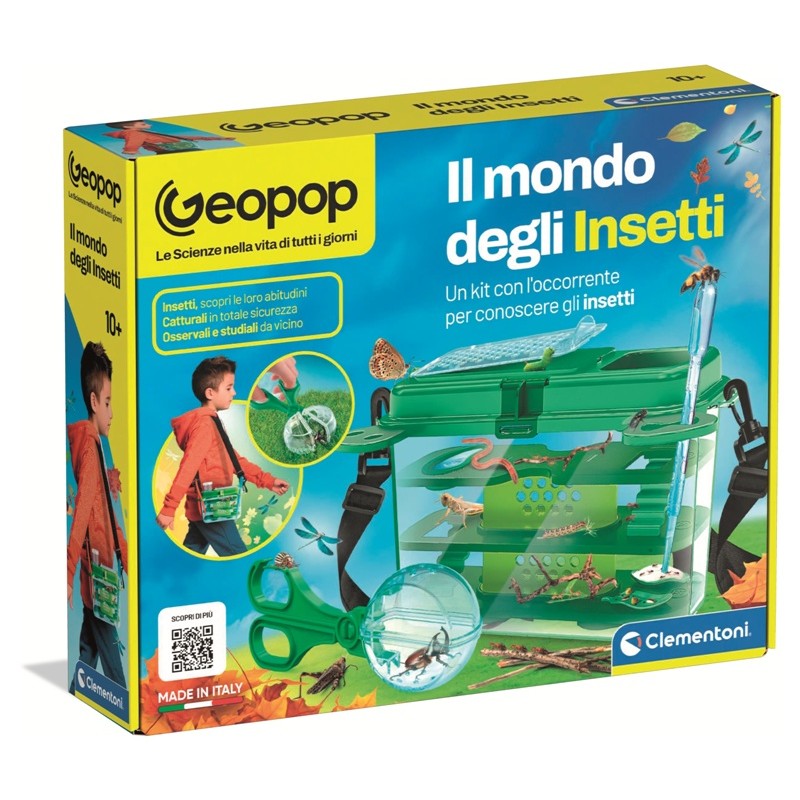 Clementoni 19428 - Geopop - Il Mondo degli Insetti