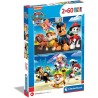 Clementoni 21623 - Puzzle 2 x 60 Pezzi - Paw Patrol