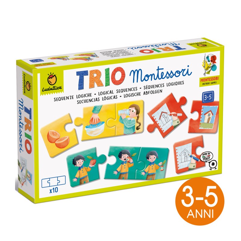 Educational 22549 - Ludattica Montessori Logic Trio