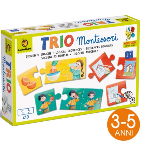 Educational 22549 - Ludattica Montessori Logic Trio