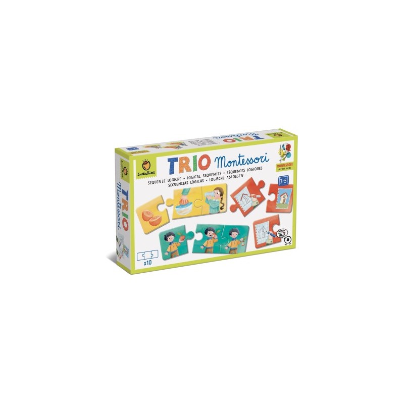 Educational 22556 - Ludattica Montessori Trio Logic Prima e Dopo