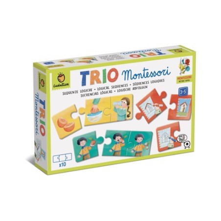Educational 22556 - Ludattica Montessori Trio Logic Prima e Dopo