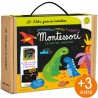 Educational 47723 - Montessori Lavagnette Traccio e Imparo Zig Zag Tra i Dinosauri