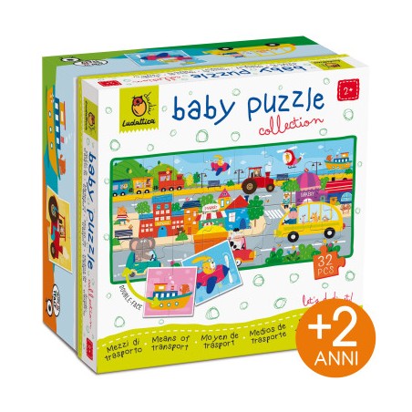 Educational 23867 - Ludattica Dudu Baby Puzzle Mezzi di Trasporto