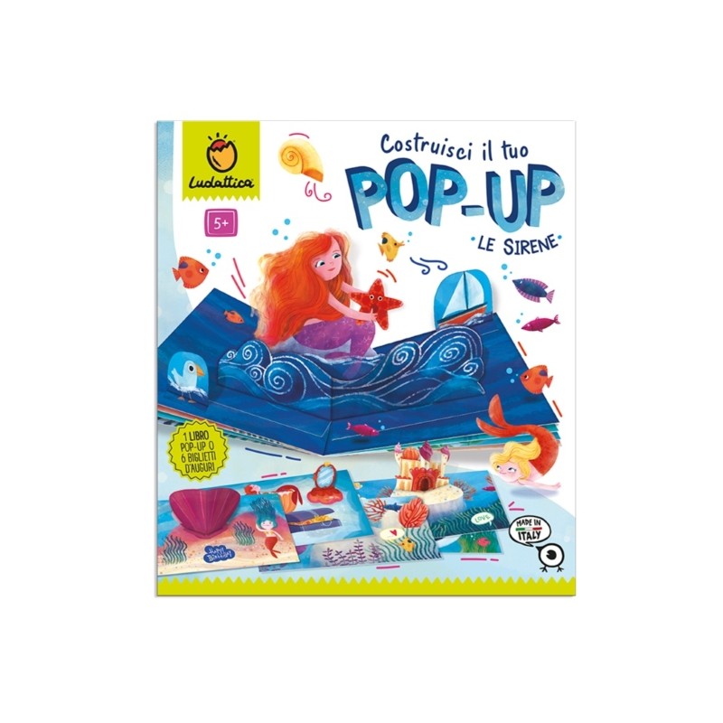 Educational 23775 - Ludattica Costruisci il Tuo Pop-Up Sirene