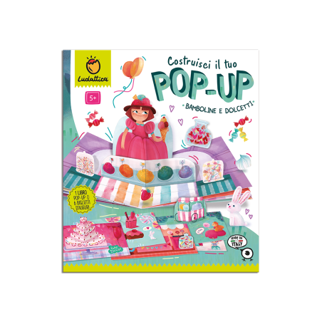 Educational 23782 - Ludattica Costruisci il Tuo Pop-Up Bamboline e Dolcetti