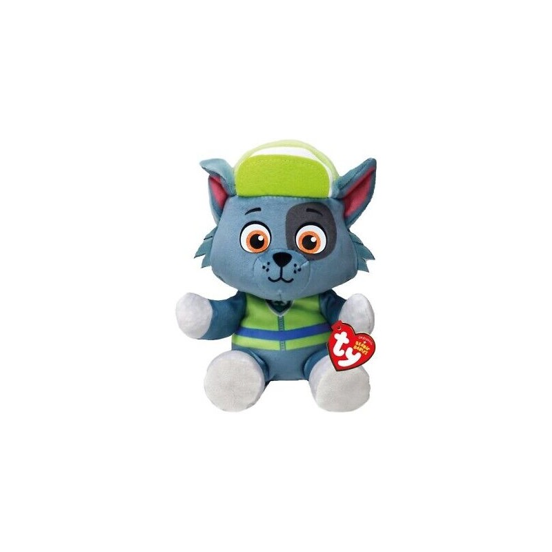 Ty 44019 - Paw Patrol Floppy - Rocky 20 cm
