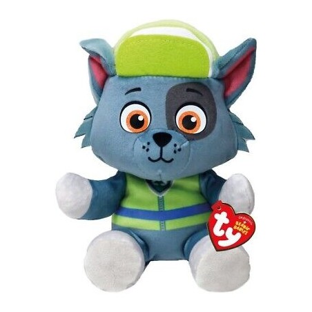 Ty 44019 - Paw Patrol Floppy - Rocky 20 cm