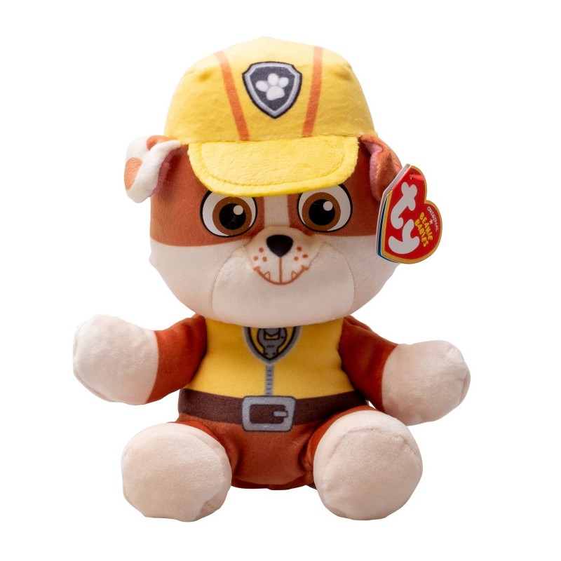 Ty 44020 - Paw Patrol Floppy - Rubble 20 cm