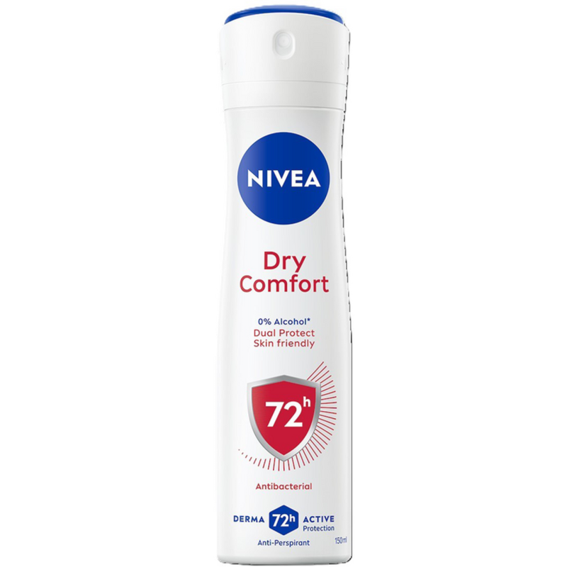 Nivea 2155 - Deodorante Dry Comfort Spray 72H 150 ml