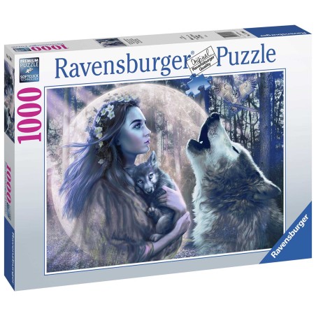 Ravensburger 00621 - Puzzle 1000 Pezzi - Notte di Luna Piena
