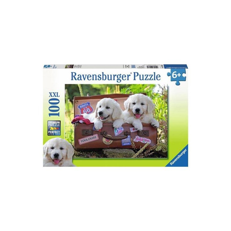 Ravensburger 10538 - Puzzle 100 Pezzi - Meritata Pausa