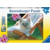 Ravensburger 13289 - Puzzle 200 Pezzi - Micio Bianco
