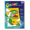 Ravensburger 96000 - Creart - Album da Colorare Spaventosi Dinosauri