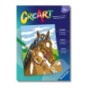 Ravensburger 96007 - Creart Album da Colorare Cavalli