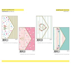 Marpimar ASRD17/12 - Biglietti Matrimonio Portasoldi Conf.12 pz