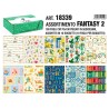 Kartos 18339 - Carta Regalo Fantasia 70 x 100 Conf.100 Fogli