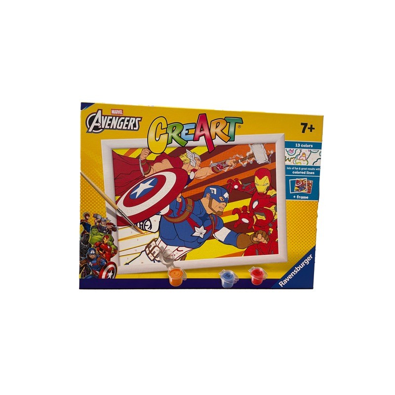 Ravensburger 23039 - Creart - Capitan America