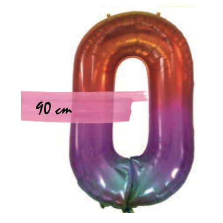 Ciao 22930 - Palloncino Rainbow 90 cm N.0
