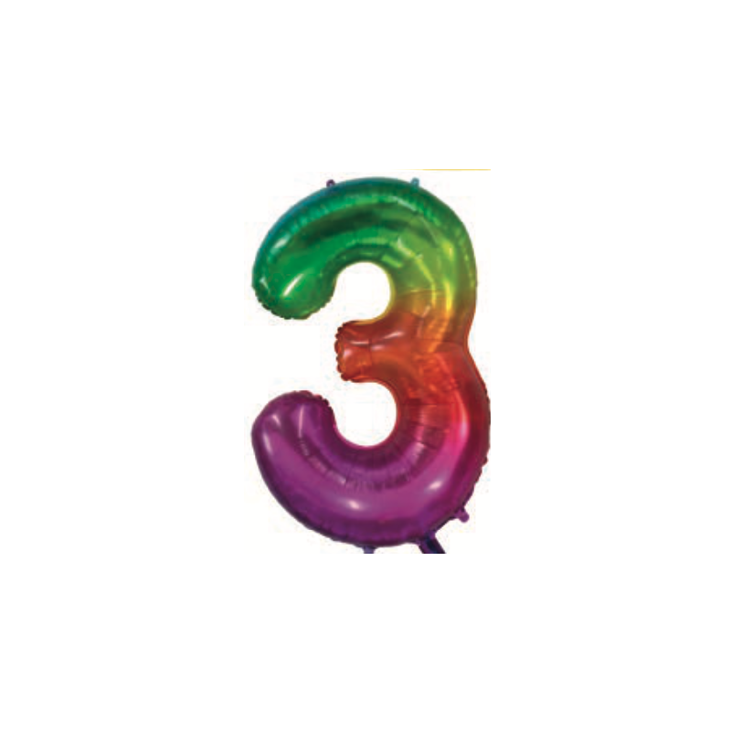Ciao 22933 - Palloncino Rainbow 90 cm N.3