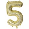 Ciao 23705 - Palloncino Oro 86 cm N.5