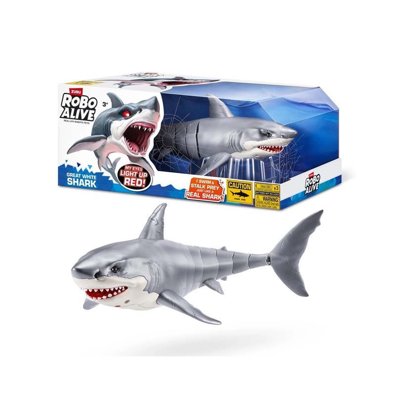 Zuru 71126 - Robot Alive Shark Attack Nuota Davvero