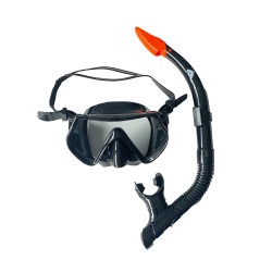 Fratelli Pesce 5099 - Set Maschera e Boccaglio Vetro Temperato Adulto 14+