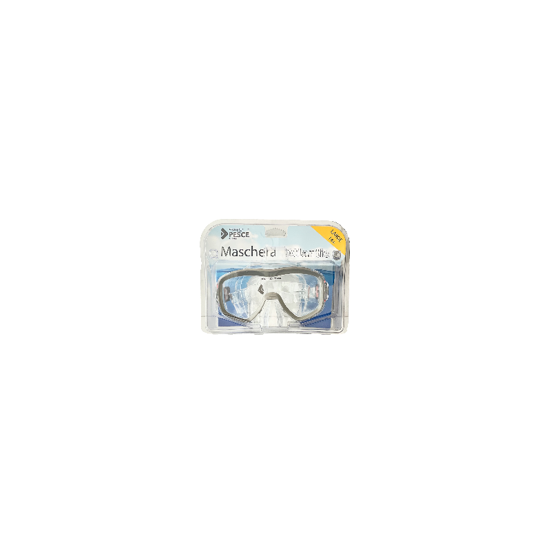 Fratelli Pesce 8349 - Maschera Atlantic Pvc Vetro Temperato 14+