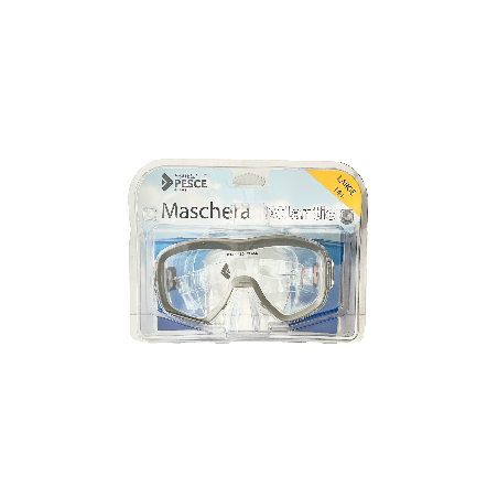 Fratelli Pesce 8349 - Maschera Atlantic Pvc Vetro Temperato 14+