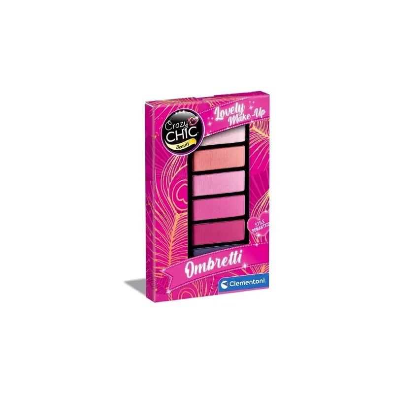 Clementoni 18866 - Crazy Chic - Trousse Mini Palette Spring