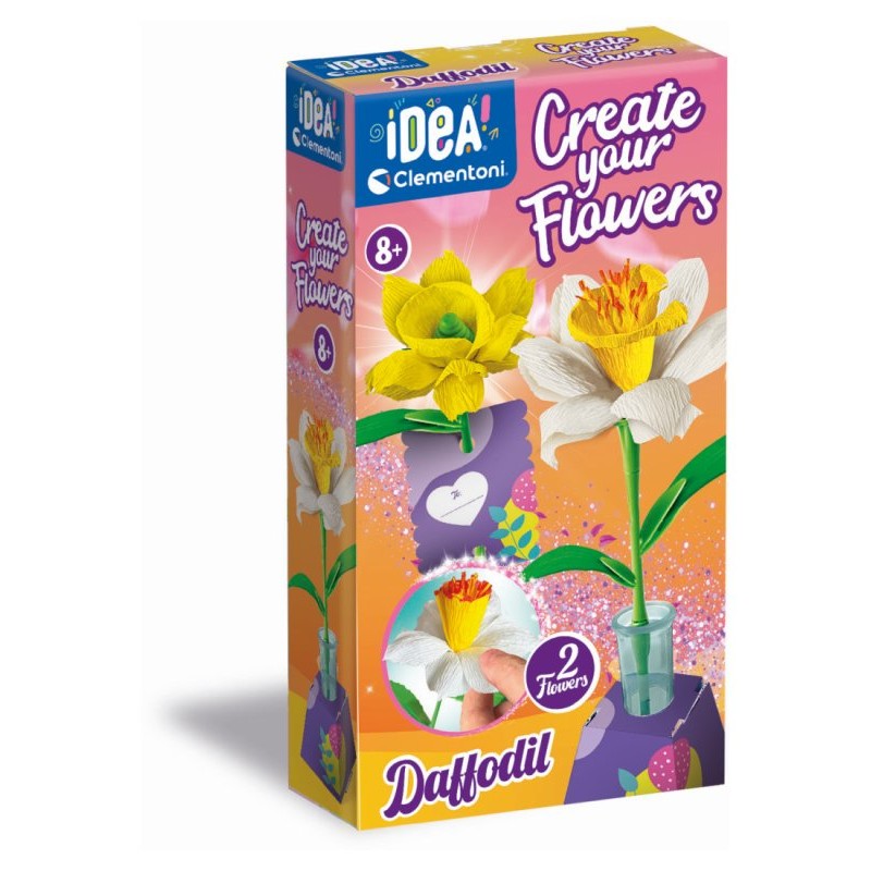 Clementoni 18876 - Idea - Mini Lab Fiori Narciso