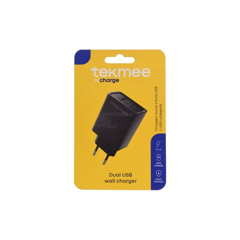 Tekmee 40430186 - Presa Muro 2 Usb 2,4A