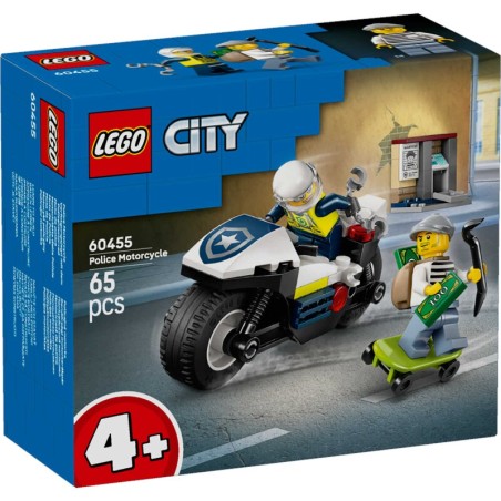 Lego 60455 - City - Inseguimento della Moto della Polizia
