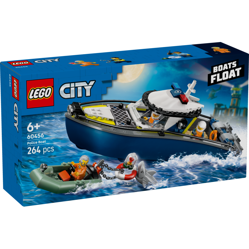 Lego 60456 - City - Inseguimento del Motoscafo della Polizia