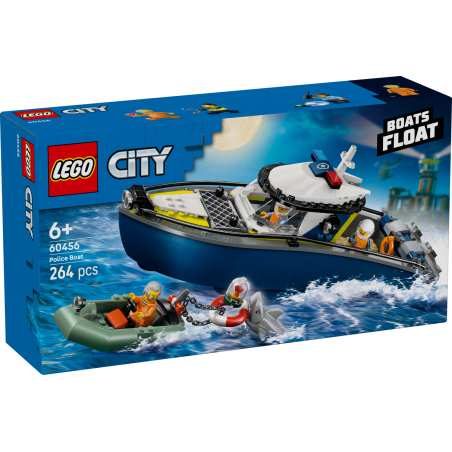 Lego 60456 - City - Inseguimento del Motoscafo della Polizia