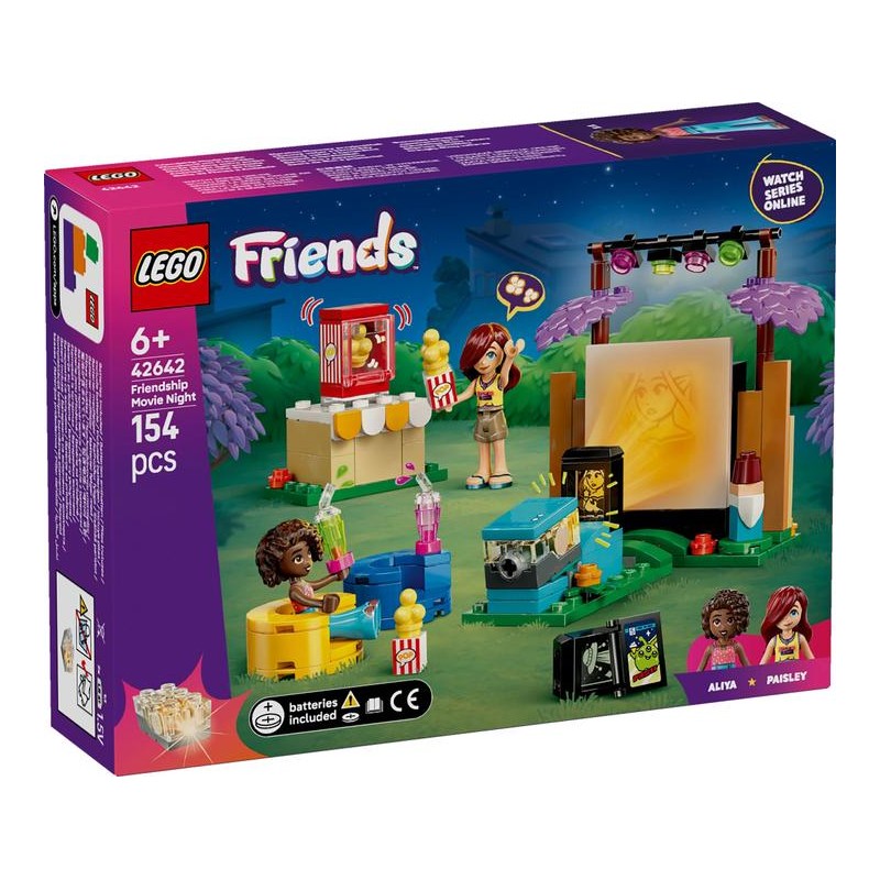 Lego 42642 - Friends - Movie Night dell'Amicizia