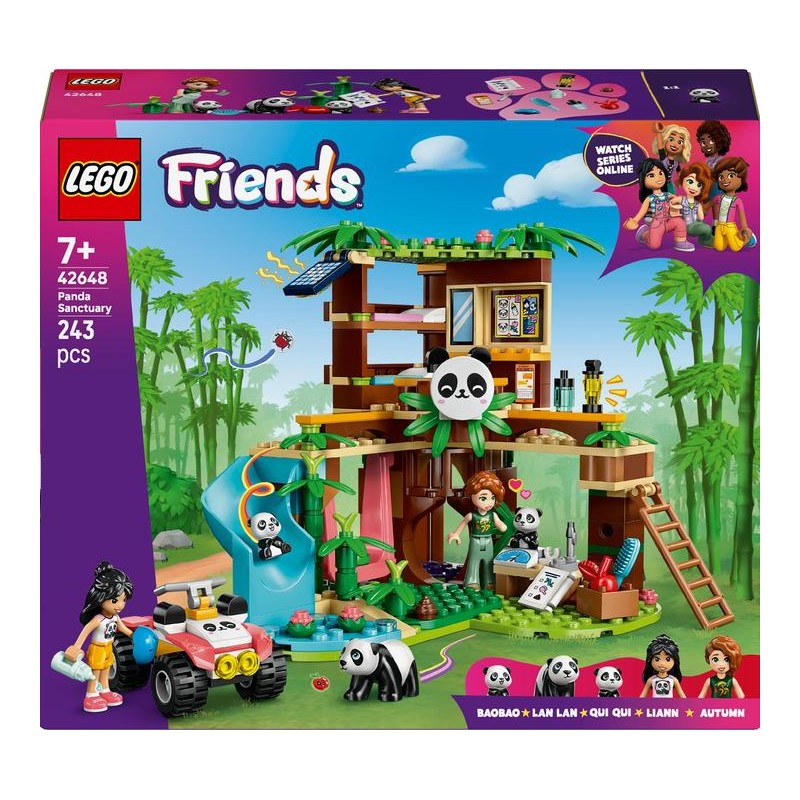Lego 42648 - Friends - Il Santuario dei Panda