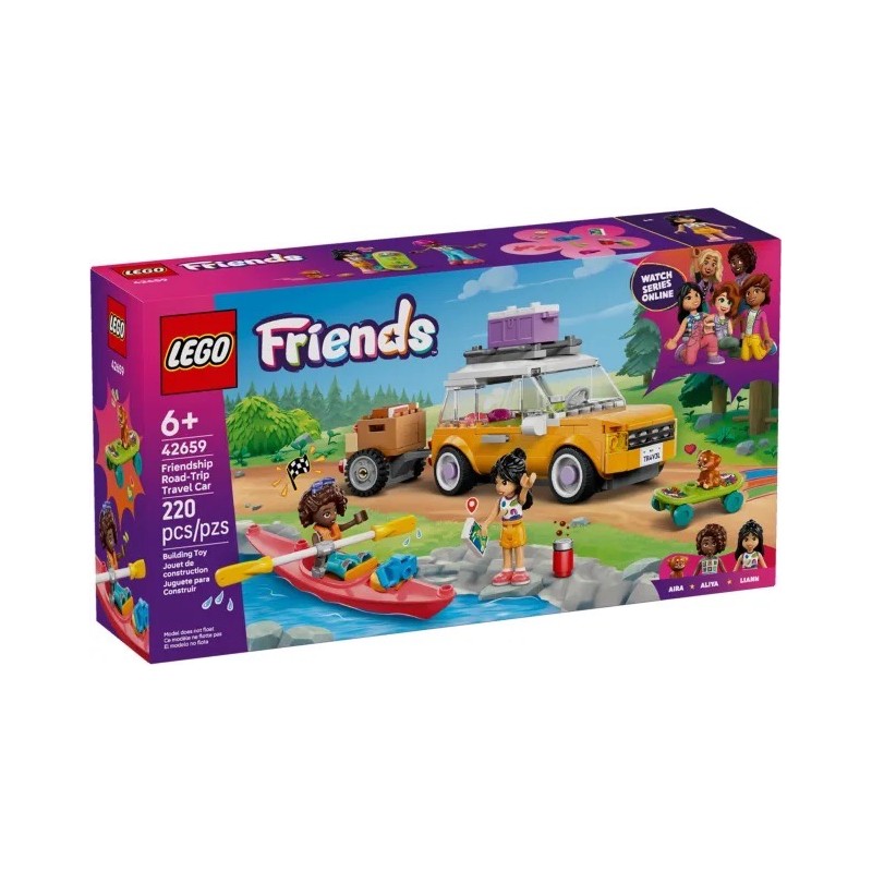 Lego 42659 - Friends - Viaggio In Auto con Il Cucciolo