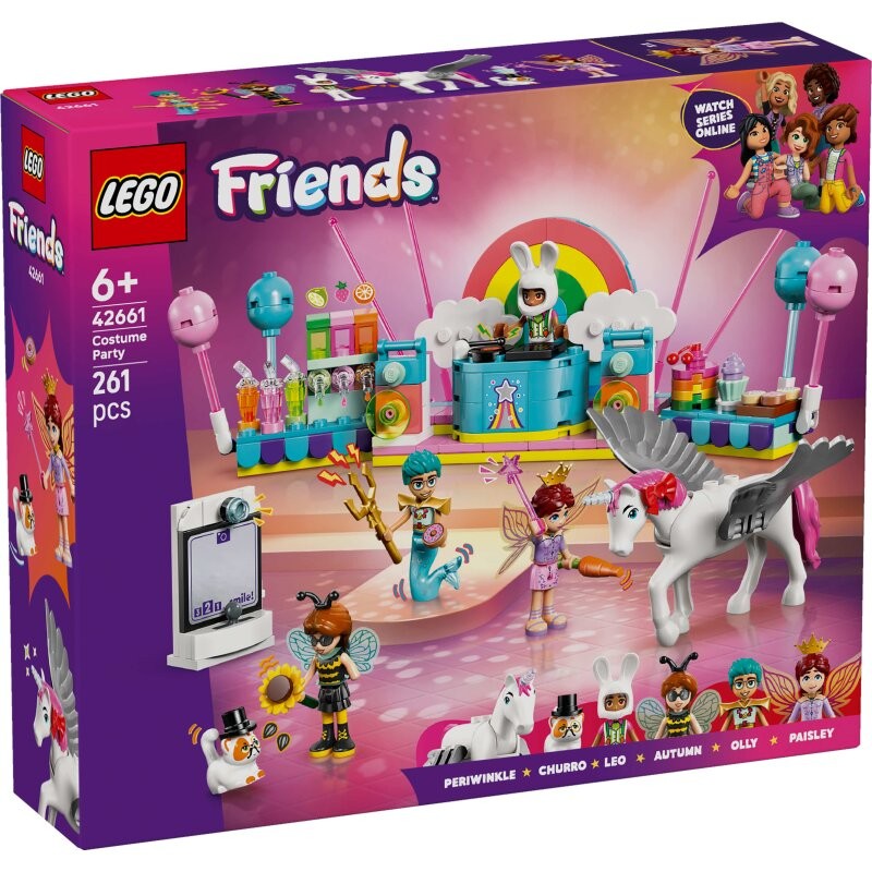 Lego 42661 - Friends - Party In Costume con Unicorno e Fatina
