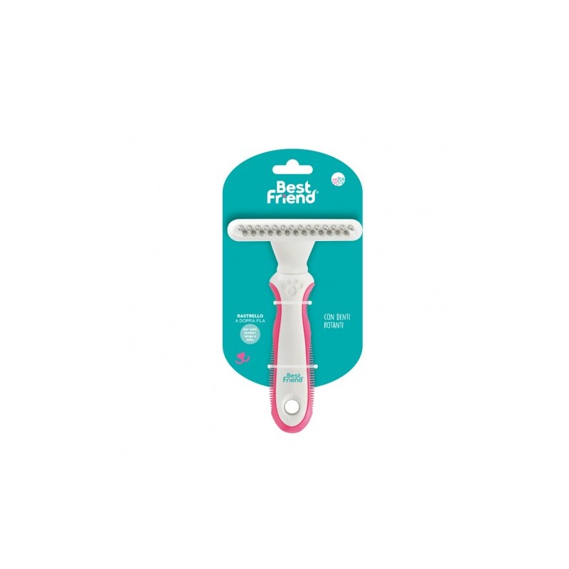 Best Friend 95527.1 - Pettine a Rastrello Rimuovi Pelo 9x16 cm