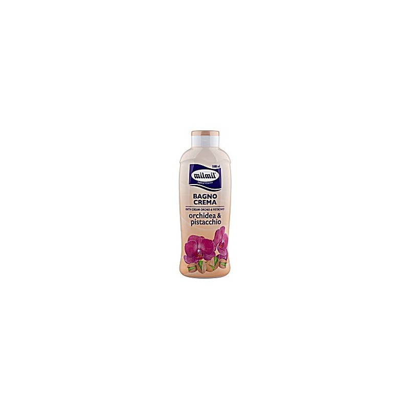 Mil Mil 21960 - Bagnoschiuma Orchidea e Pistacchio 1 Lt