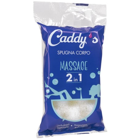 Caddy's 767313 - Massage 2in1 Spugna Corpo