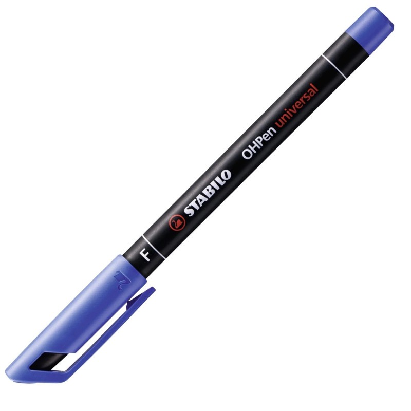 Stabilo 842/41 - Marcatore Oh-Pen Fine Blu Conf.10 pz