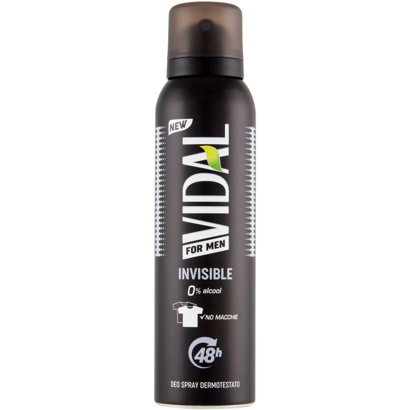 Vidal 2124 - deodorante Vidal Invisible 48h 150ml