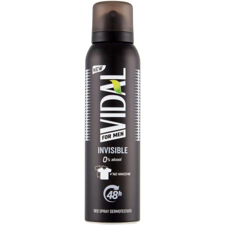 Vidal 2124 - deodorante Vidal Invisible 48h 150ml