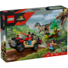 Lego 76972 - Jurassic World - Fuga dal Raptor sul Fuoristrada