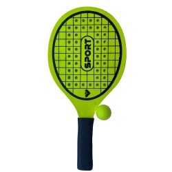 Fratelli Pesce 8522 - Racchettoni Legno Traforato Fluo