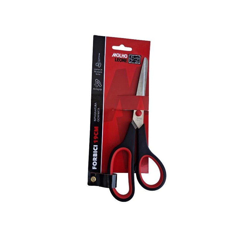 Arke 73190 - Forbici Manico Gommato Asimmetrico 19 cm