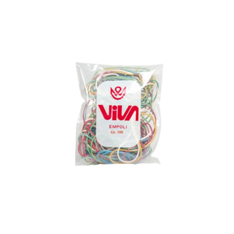 Viva 100 - Elastici in Gomma Assortiti Busta100 gr