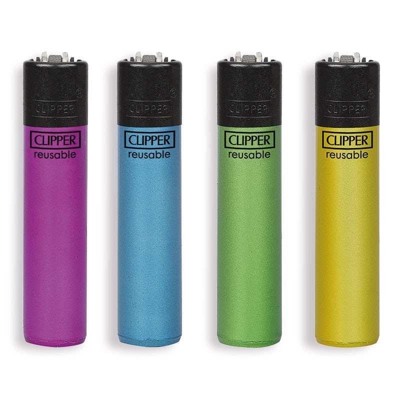 Clipper 1534 - Accendini Clipper Crystal Fluo Conf.48 pz